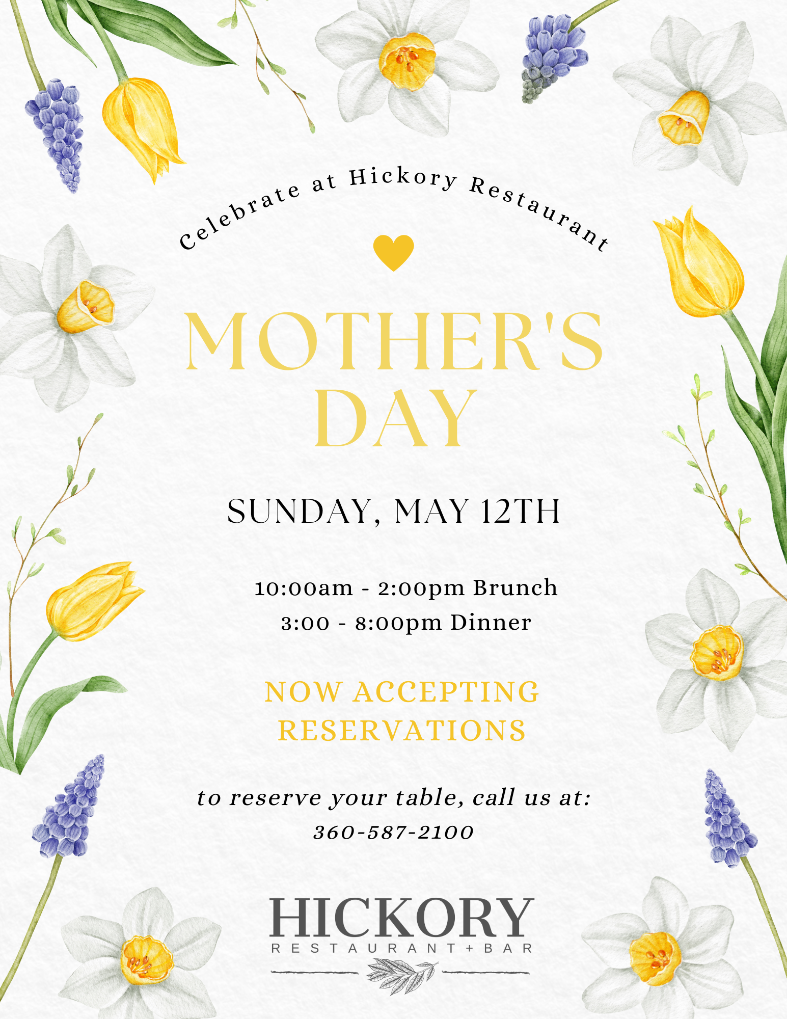 Mother's Day Brunch & Dinner